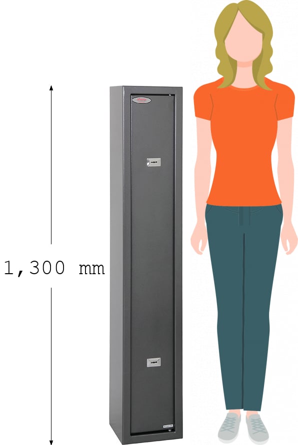 Phoenix Lacerta GS8001K | 3 Shotgun Cabinet | Next Day P&P | Safe