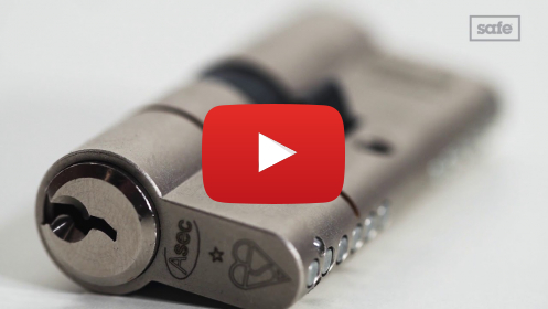 thumbnail image 2 of SecEuro Euro PVC Door Lock Cylinder With Thumb Turn - 55/45mm - Anti-Drill Pick Bump Snap 2 of 5