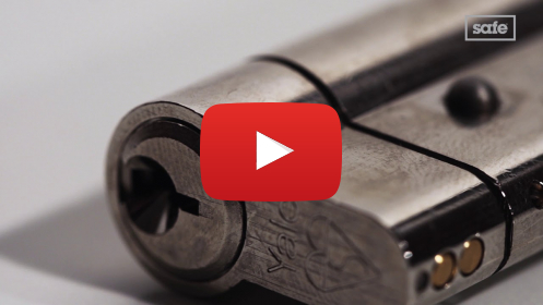 thumbnail image 2 of SecEuro Euro PVC Door Lock Cylinder With Thumb Turn - 55/45mm - Anti-Drill Pick Bump Snap 2 of 5